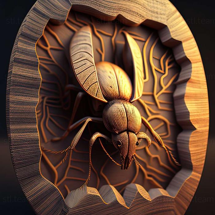 3D модель Pheidole titanis (STL)